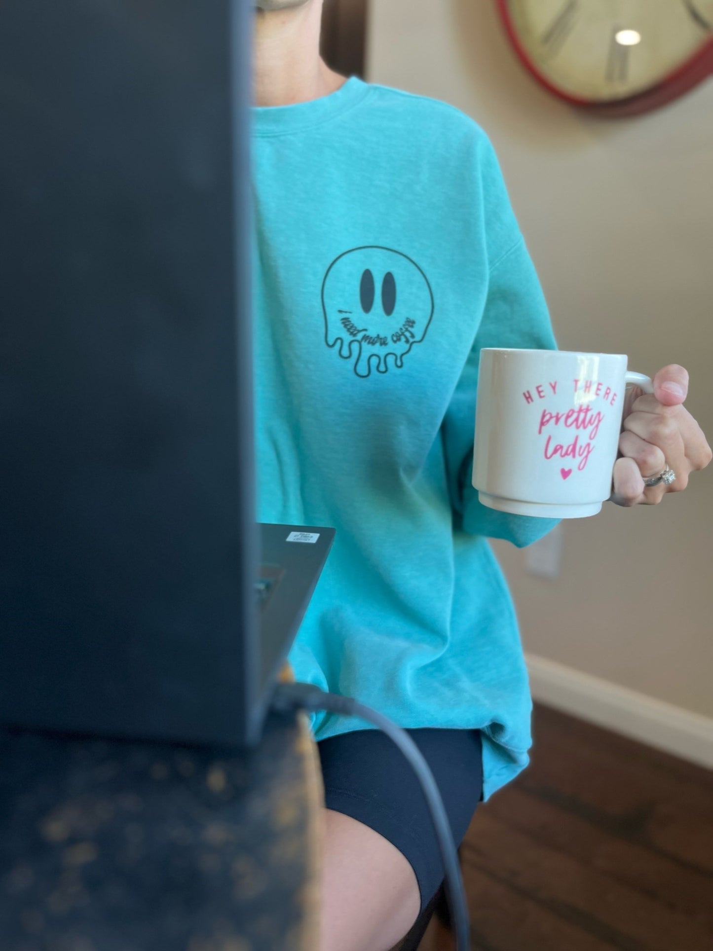 Premium Oversized Crewneck - Coffee