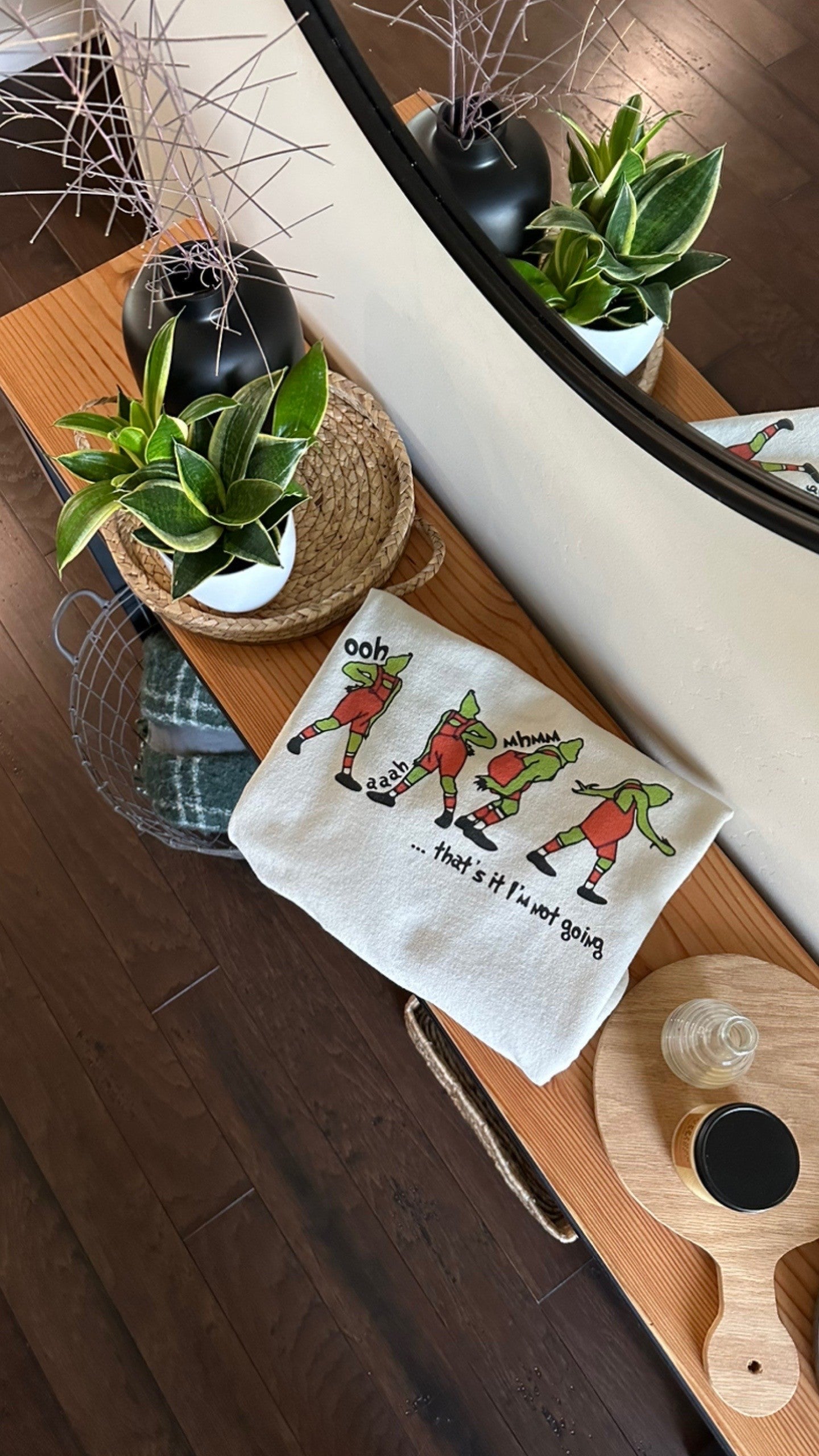 Unisex Crewneck - The Grinch "I'm Not Going"