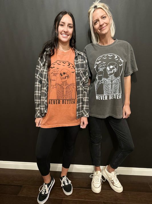 Premium Oversized T-Shirt - Never Better